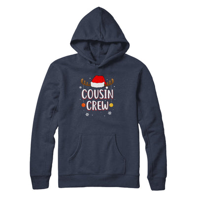 Cousin Crew Reindeer Matching Family Christmas T-Shirt & Hoodie | Teecentury.com