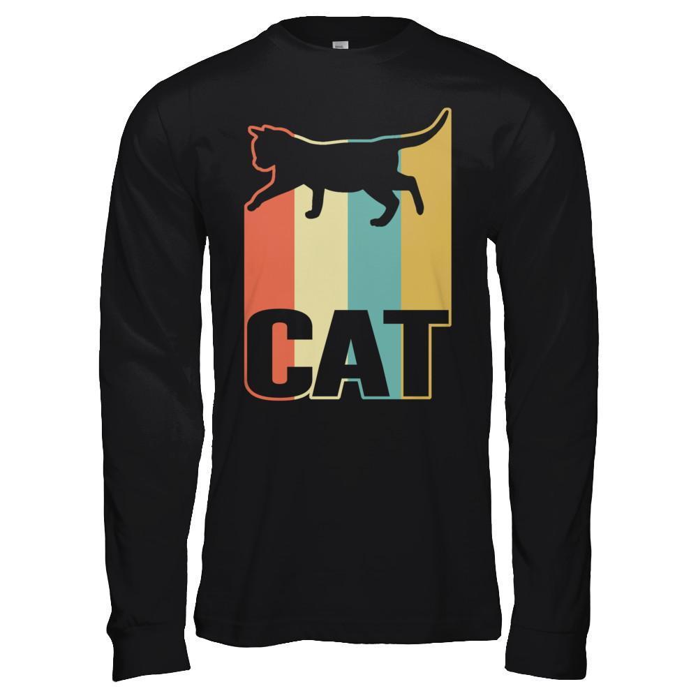 Classic Vintage Retro Style Cat T-Shirt & Hoodie | Teecentury.com