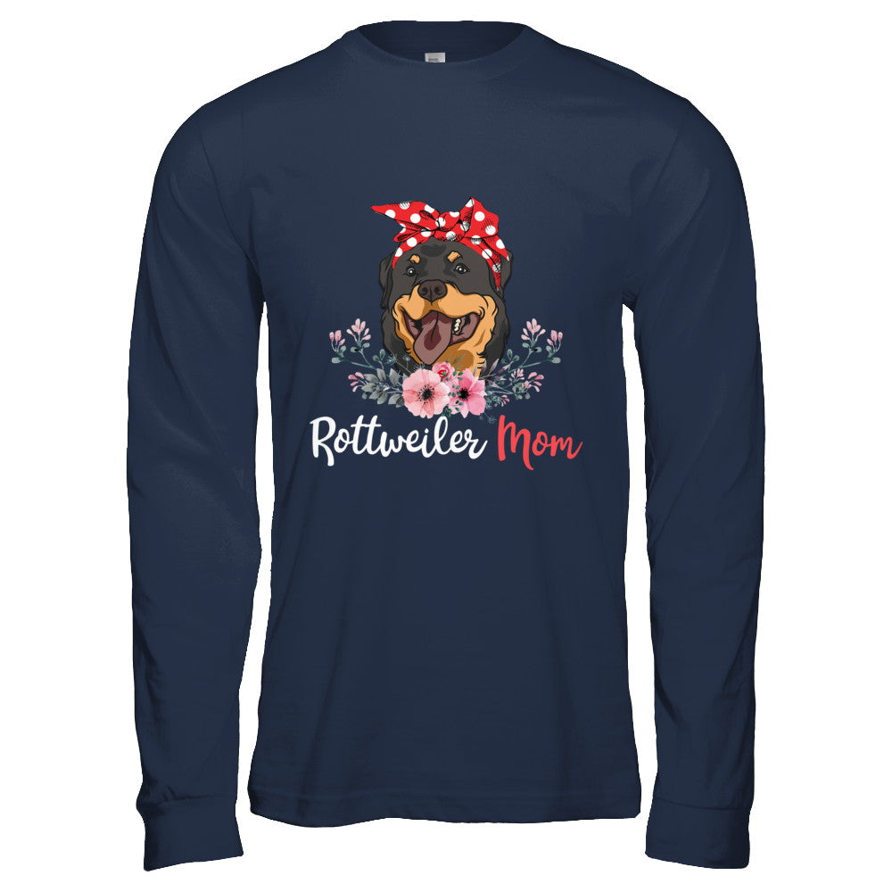 Rottweiler Mom Gift For Women Dog Lover T-Shirt & Hoodie | Teecentury.com