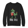 Christmas Tree For Kids Boys T Rex Dinosaur Xmas Gifts T-Shirt & Sweatshirt | Teecentury.com