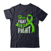 Her Fight is My Fight Liver Cancer Awareness Green Ribbon T-Shirt & Hoodie | Teecentury.com
