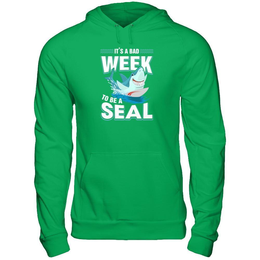 It's A Bad Week To Be A Seal Shark T-Shirt & Tank Top | Teecentury.com