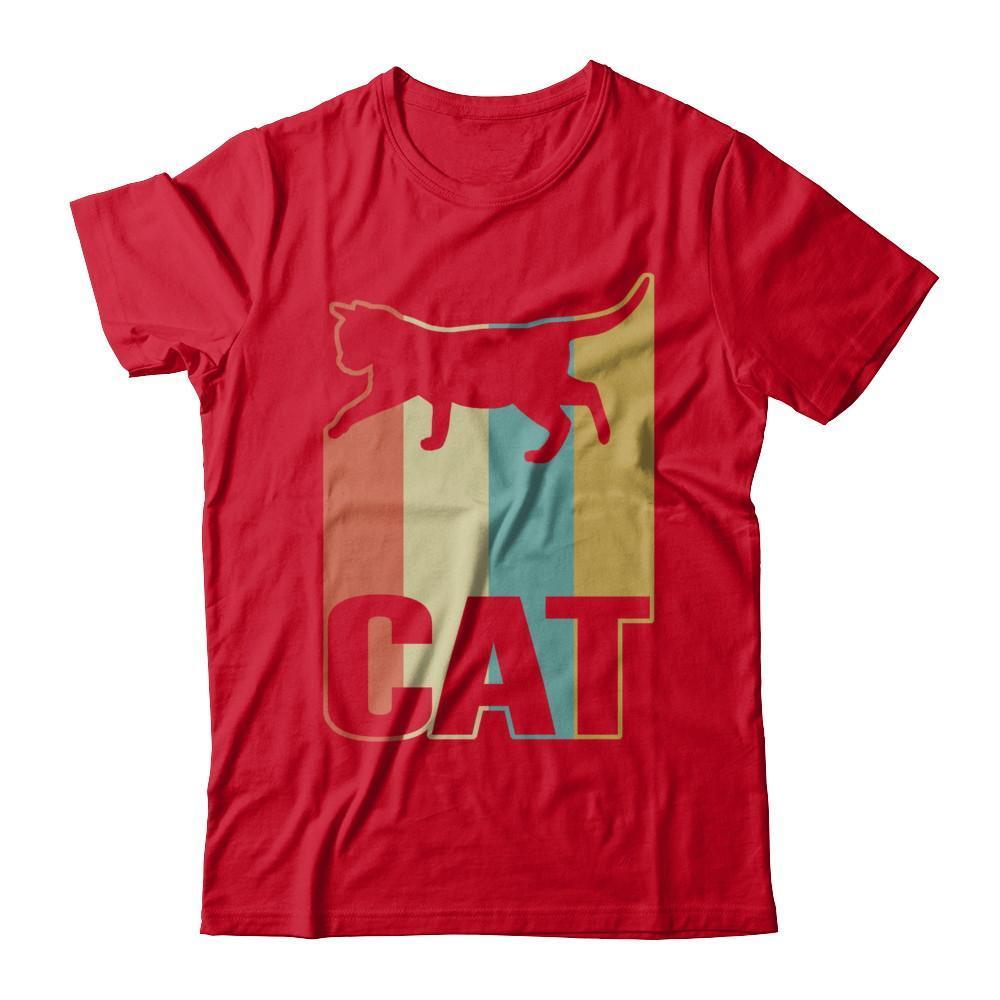 Classic Vintage Retro Style Cat T-Shirt & Hoodie | Teecentury.com