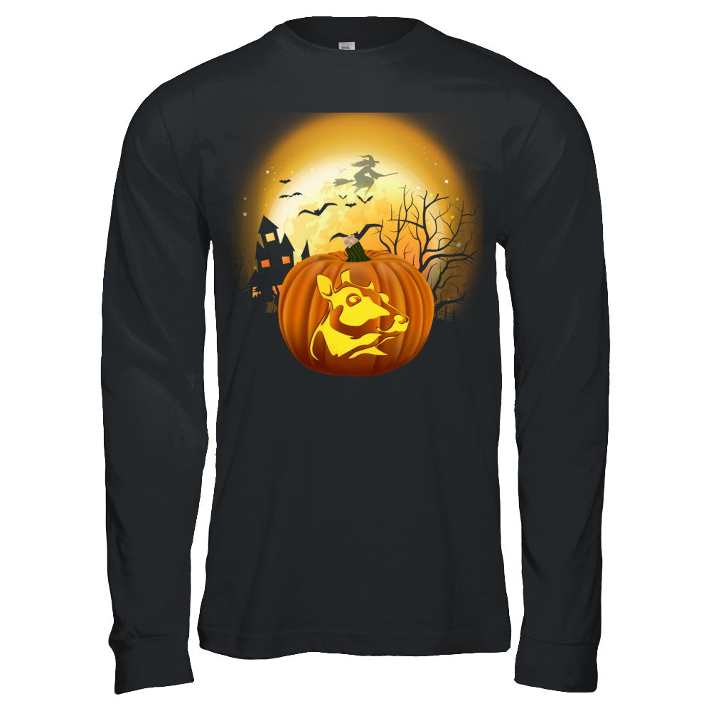 Pumpkin Cow Halloween Human Costume T-Shirt & Hoodie | Teecentury.com