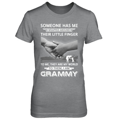 Someone Has Me Wrapped Around Their Little Finger GRAMMY T-Shirt & Hoodie | Teecentury.com