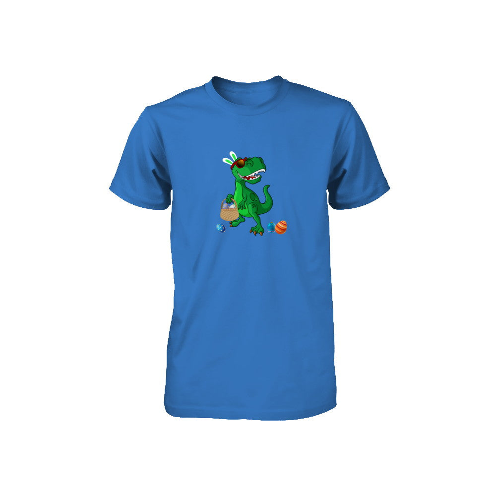 Funny Dabbing Cool Easter Bunny Dinosaur Youth Youth Shirt | Teecentury.com