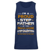 I'm A Proud Step Father Of Two Freaking Awesome Step Daughters T-Shirt & Hoodie | Teecentury.com