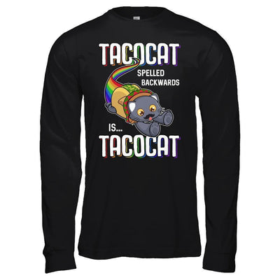 Funny Taco Cat Tacocat Spelled Backwards Is Tacocat Cat T-Shirt & Hoodie | Teecentury.com