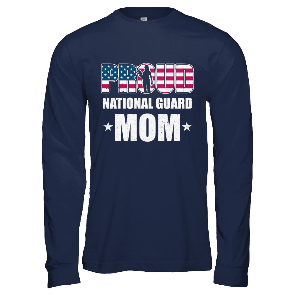Proud National Guard Mom Veteran Mothers Day T-Shirt & Hoodie | Teecentury.com
