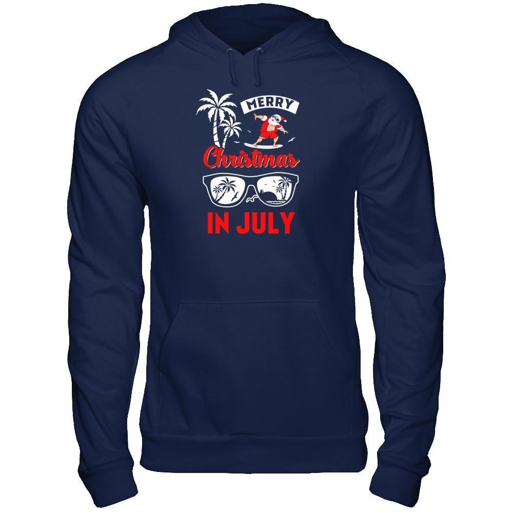 Merry Christmas In July T-Shirt & Tank Top | Teecentury.com