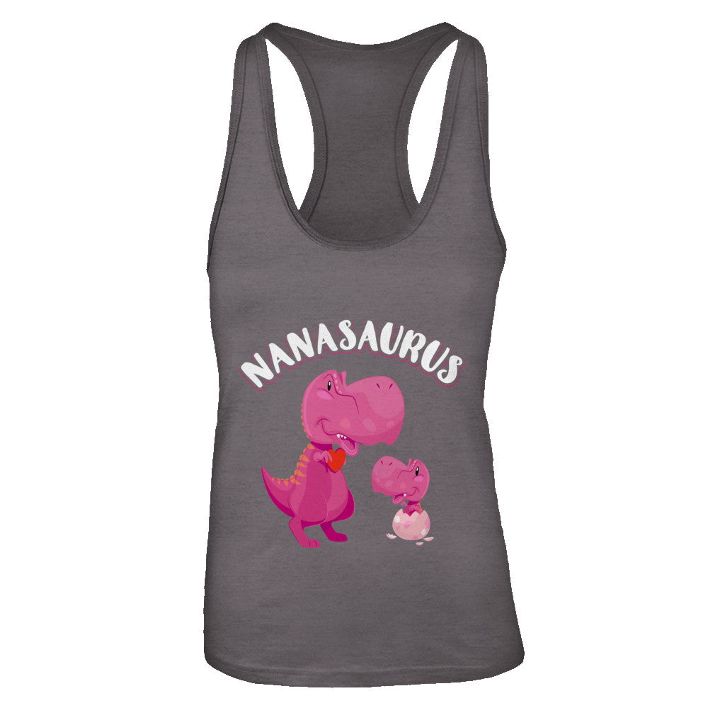 Nana Nanasaurus Rex Cute Dinosaur Mothers Day T-Shirt & Tank Top | Teecentury.com