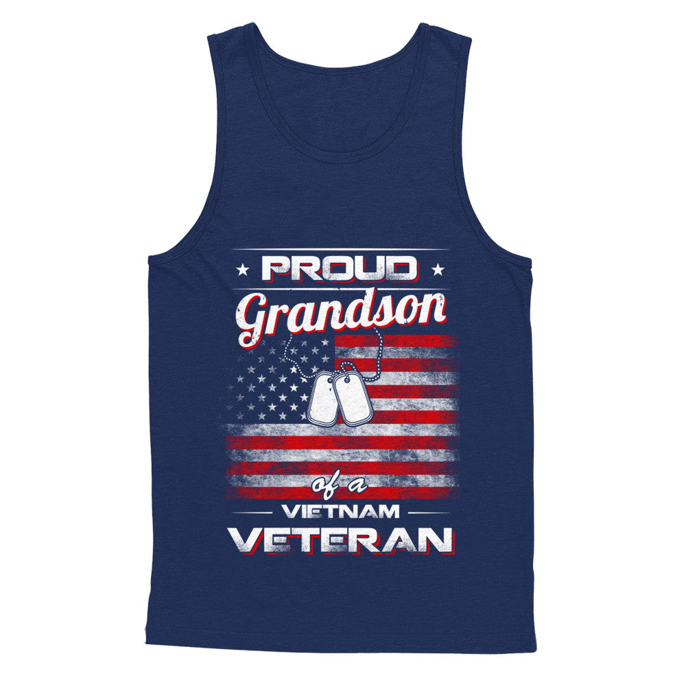 Proud Grandson Of A Viet Nam Veteran T-Shirt & Hoodie | Teecentury.com