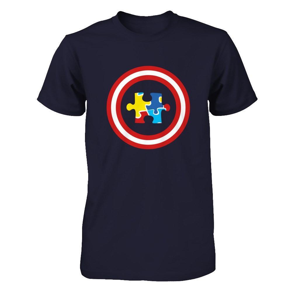 Captain Autism Awareness T-Shirt & Hoodie | Teecentury.com