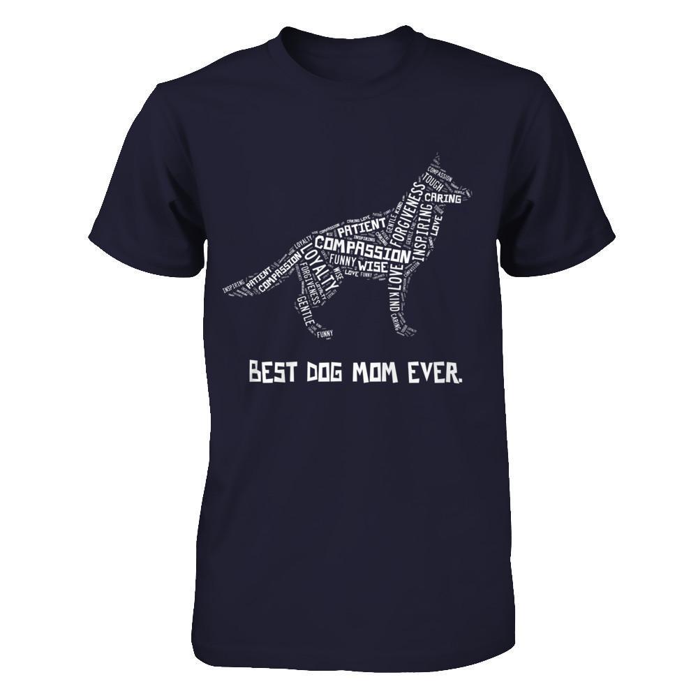 Best Dog Mom Ever German Shepherd Lovers T-Shirt & Hoodie | Teecentury.com