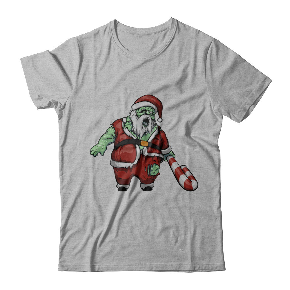 Zombie Santa Scary Christmas Halloween Costume T-Shirt & Hoodie | Teecentury.com