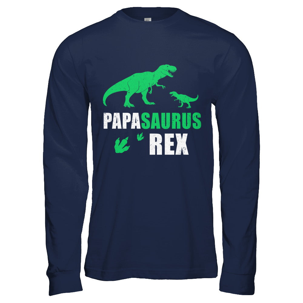Dinosaur T-Rex Grandpasaurus Papa Saurus Dinosaur T-Rex Fathers Day T-Shirt & Hoodie | Teecentury.com
