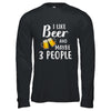 I Like Beer And Maybe 3 People T-Shirt & Hoodie | Teecentury.com
