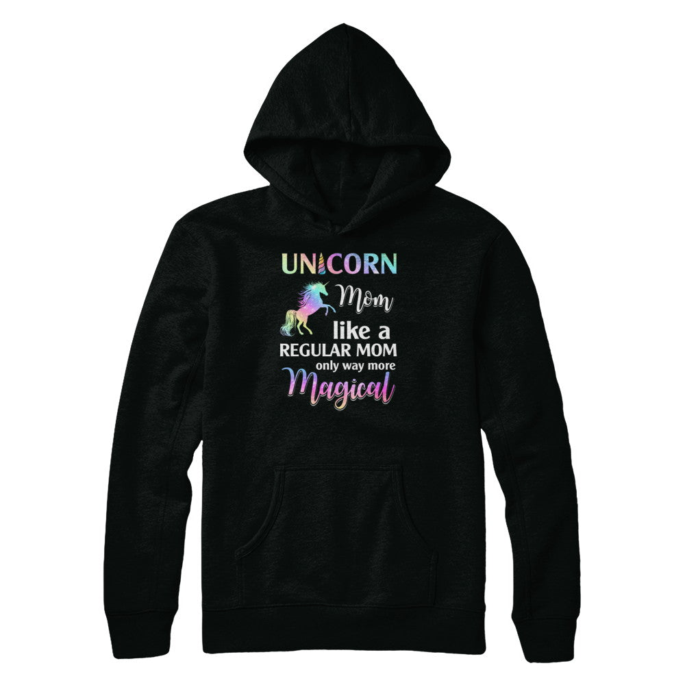 Unicorn Mom Like A Regular Mom Birthday Gift Mothers Day T-Shirt & Tank Top | Teecentury.com