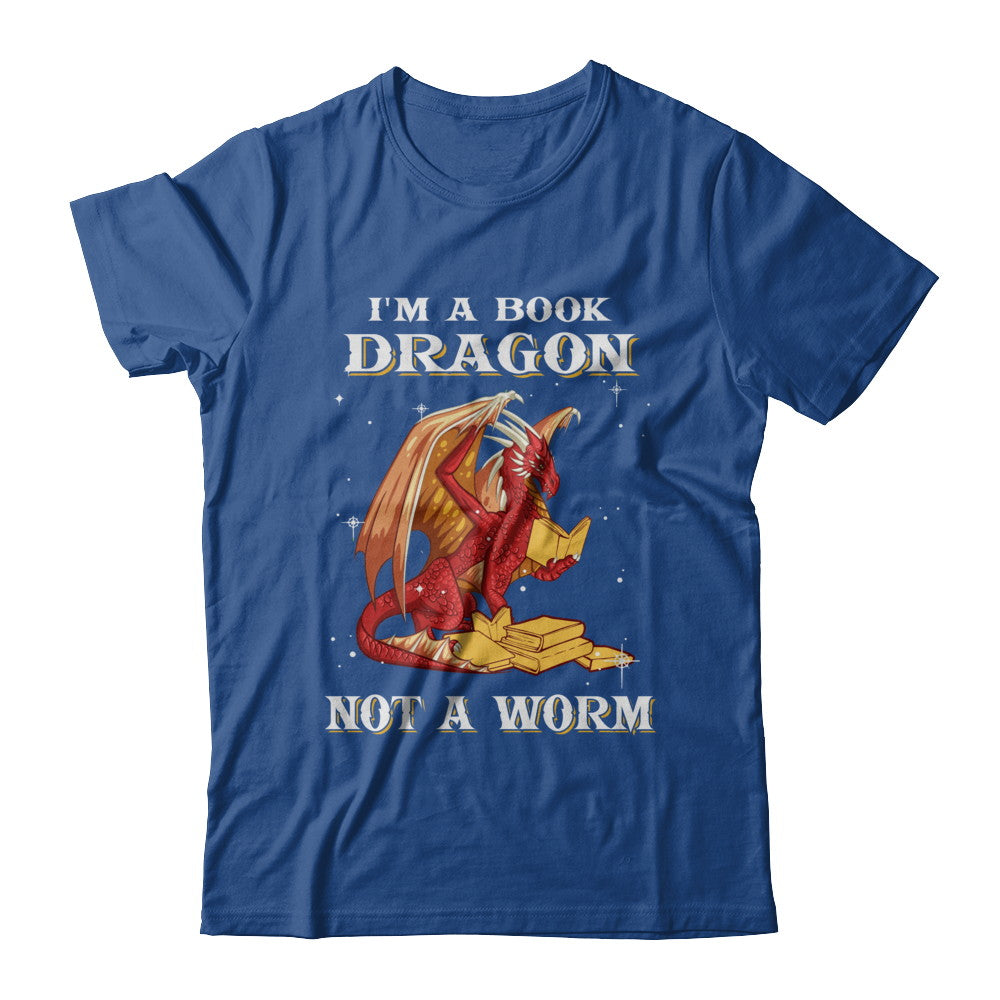 Reading Book I'm A Book Dragon Not A Worm T-Shirt & Hoodie | Teecentury.com