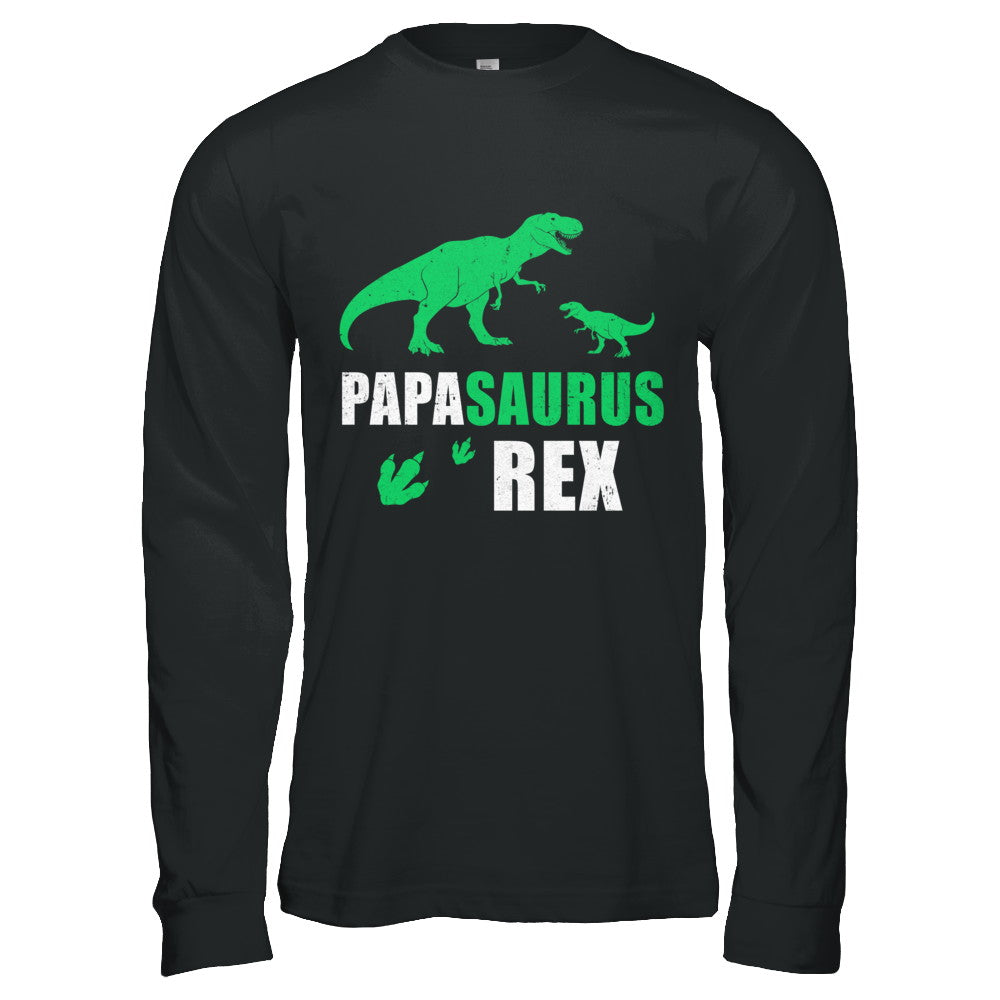 Dinosaur T-Rex Grandpasaurus Papa Saurus Dinosaur T-Rex Fathers Day T-Shirt & Hoodie | Teecentury.com