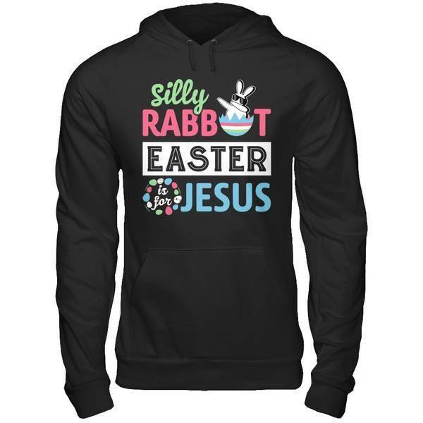 Dabbing Silly Rabbit Easter Is For Jesus T-Shirt & Hoodie | Teecentury.com