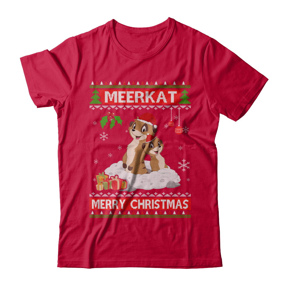 Meerkat Xmas Pajama Ugly Christmas Sweater T-Shirt & Sweatshirt | Teecentury.com