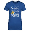 A Woman Cannot Survive On Reading Alone Poodle T-Shirt & Tank Top | Teecentury.com