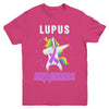 Inspirational Lupus Awareness Unicorn Support Youth Youth Shirt | Teecentury.com