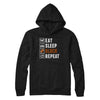 Funny Eat Sleep Block Repeat Football Gifts T-Shirt & Hoodie | Teecentury.com