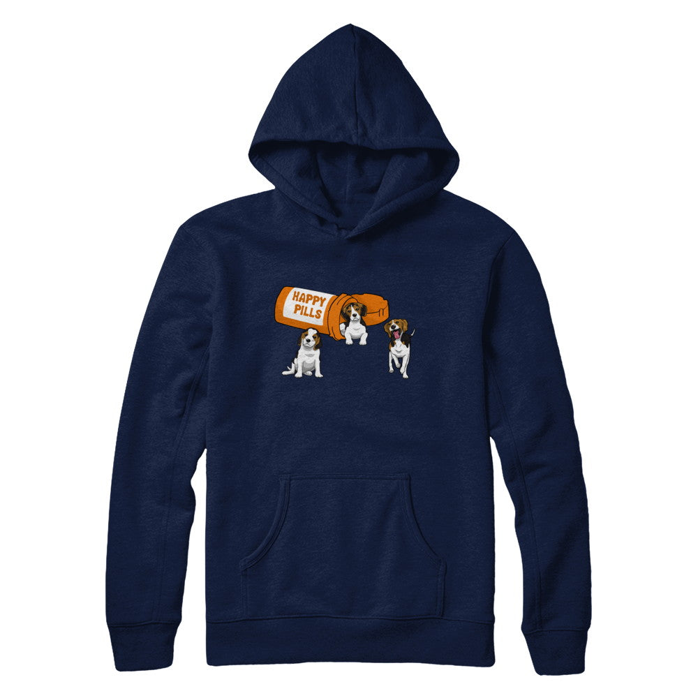 Beagles Happy Pills T-Shirt & Hoodie | Teecentury.com