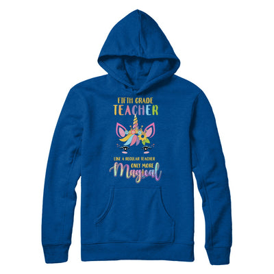 5th Fifth Grade Teacher Cute Magical Unicorn Gift T-Shirt & Hoodie | Teecentury.com