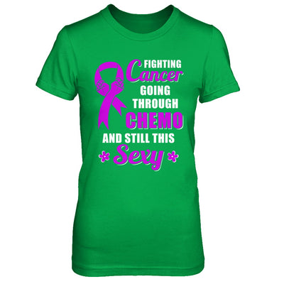 Fighting Cancer Chemo And Still This Sexy Purple Awareness T-Shirt & Hoodie | Teecentury.com