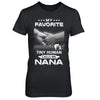 My Favorite Tiny Human Calls Me Nana T-Shirt & Hoodie | Teecentury.com