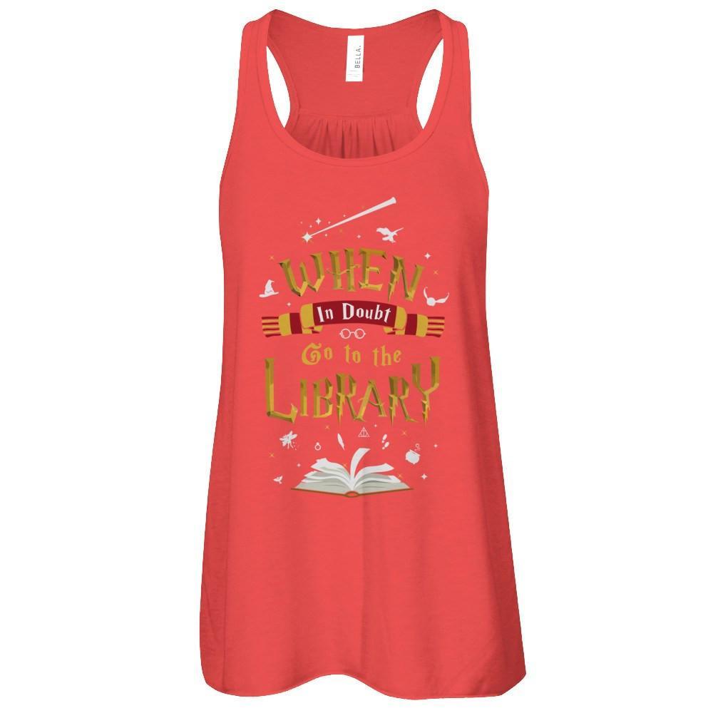 When In Doubt Go To The Library T-Shirt & Hoodie | Teecentury.com