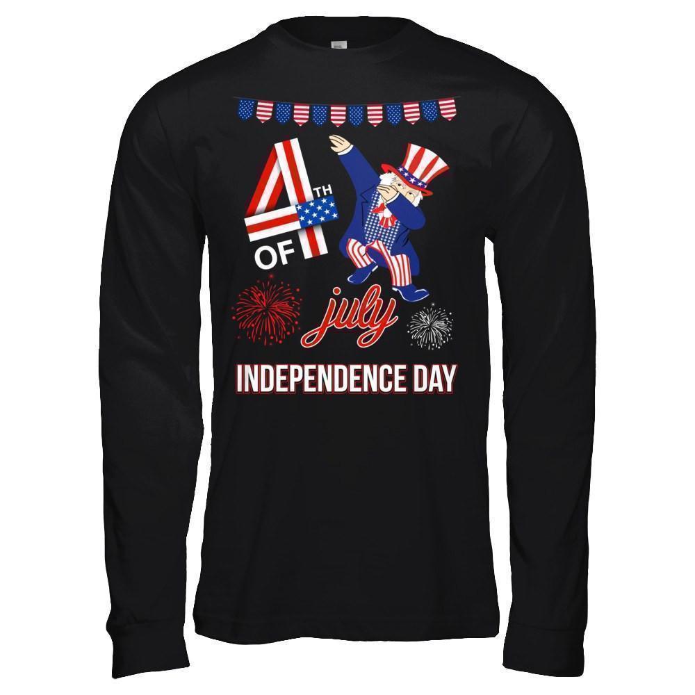 Funny Dabbing Uncle Independence Day 4Th Of July T-Shirt & Hoodie | Teecentury.com