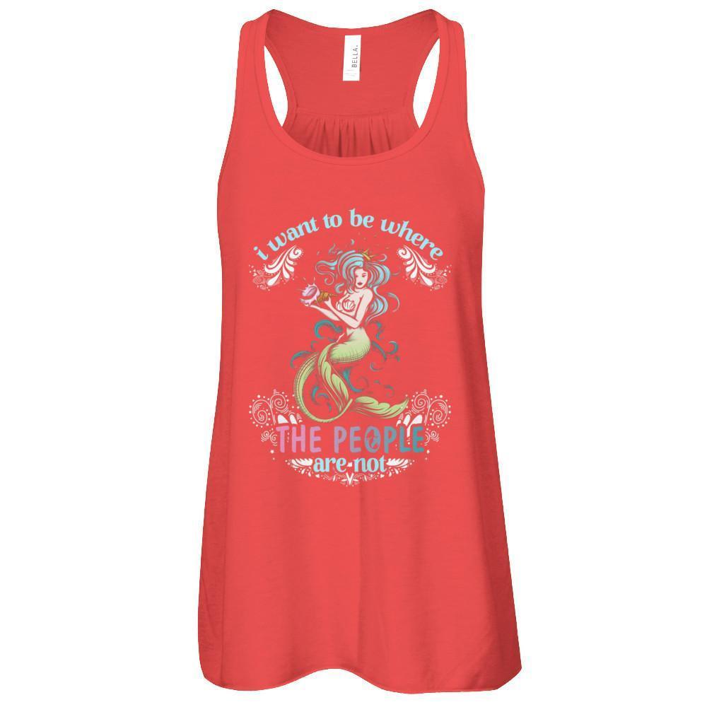I Want To Be Where The People Are Not T-Shirt & Tank Top | Teecentury.com