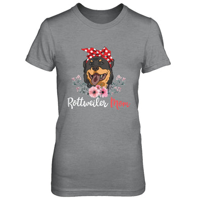 Rottweiler Mom Gift For Women Dog Lover T-Shirt & Hoodie | Teecentury.com