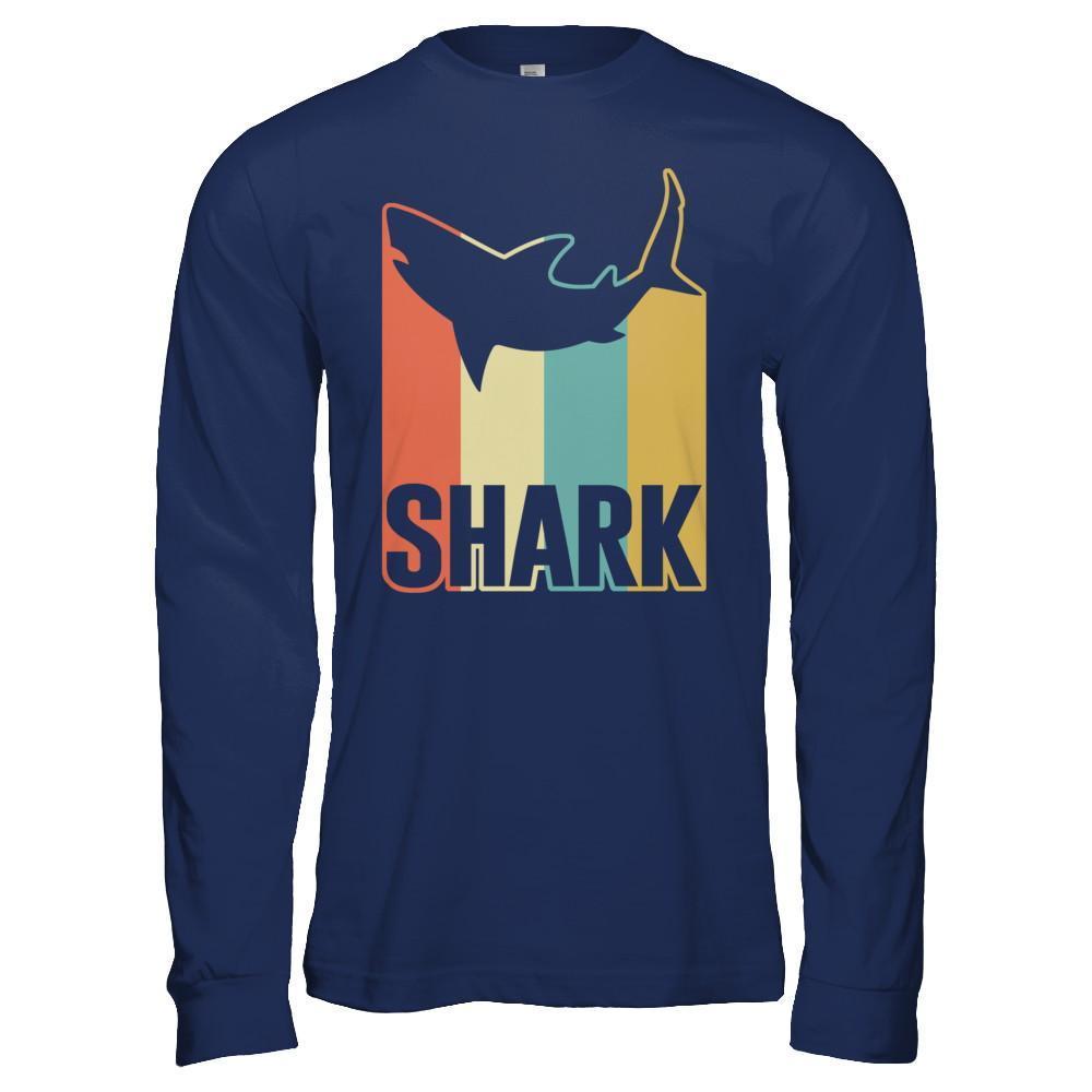 Classic Vintage Retro Style Shark T-Shirt & Hoodie | Teecentury.com