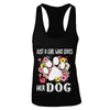 Just A Girl Who Loves Her Dog T-Shirt & Tank Top | Teecentury.com