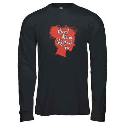 Nicest Mean Redhead Ever For Readhead Women T-Shirt & Tank Top | Teecentury.com