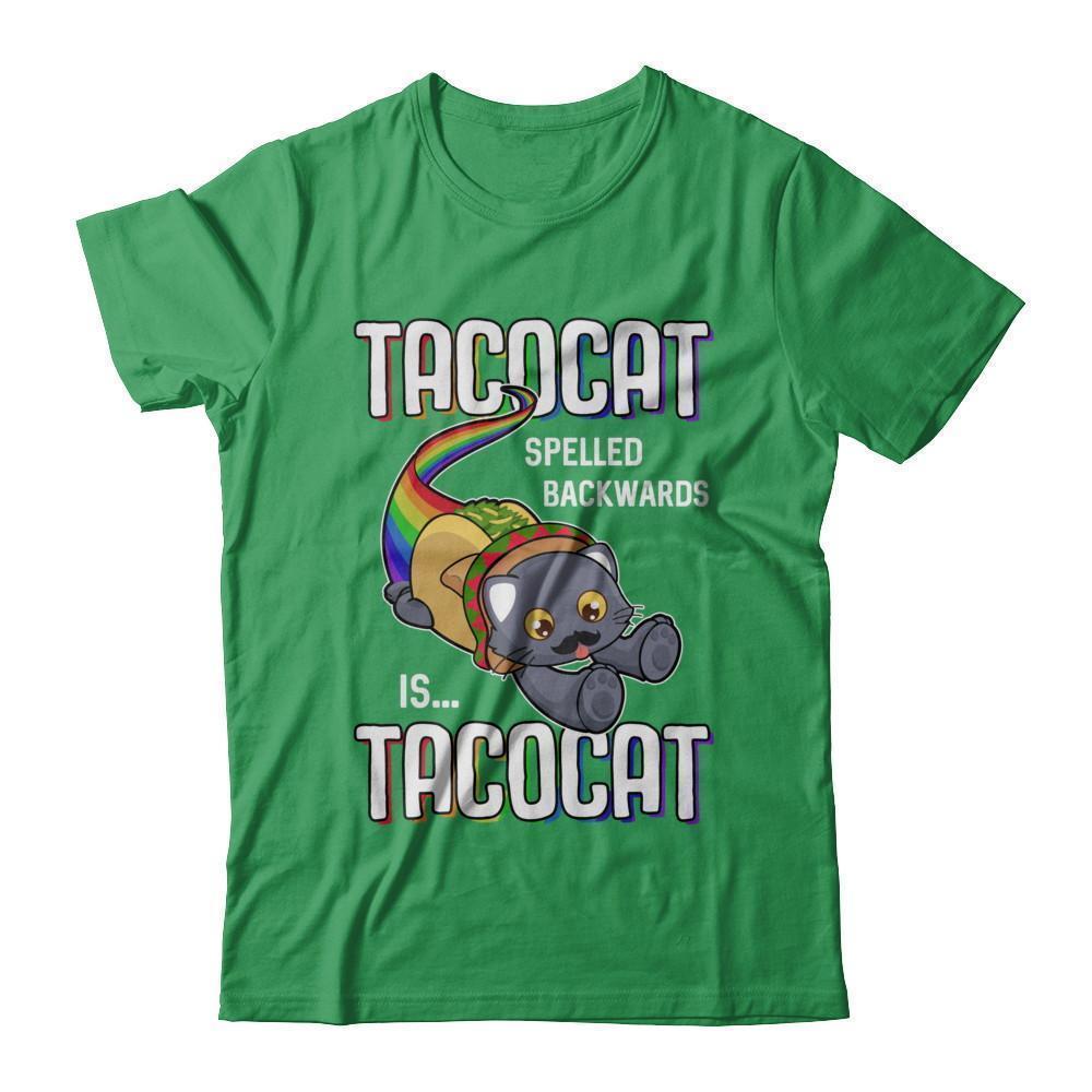 Funny Taco Cat Tacocat Spelled Backwards Is Tacocat Cat T-Shirt & Hoodie | Teecentury.com