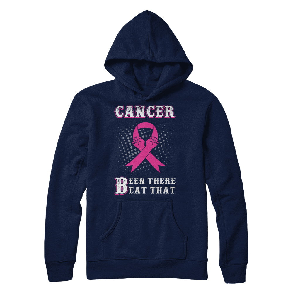 Breast Cancer Been There Beat That Awareness Pink Ribbon T-Shirt & Hoodie | Teecentury.com