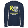 Not Going Down Without A Fight Childhood Cancer Warrior T-Shirt & Hoodie | Teecentury.com