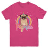 Rainbow Pugicorn Pug Unicorn For Kids Youth Youth Shirt | Teecentury.com