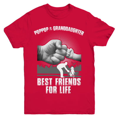 Poppop And Granddaughter Best Friends For Life Youth Youth Shirt | Teecentury.com