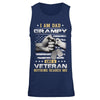 I'm A Dad Grampy And A Veteran Nothing Scares Me T-Shirt & Hoodie | Teecentury.com