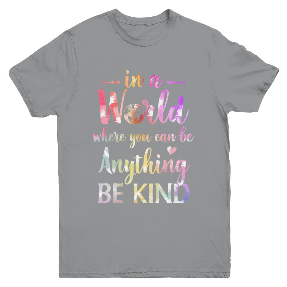 Autism In A World Where You Can Be Anything Be Kind Youth Youth Shirt | Teecentury.com