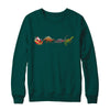 Xmas Cool Santa Sleigh Dinosaur Christmas Gift T-Shirt & Sweatshirt | Teecentury.com