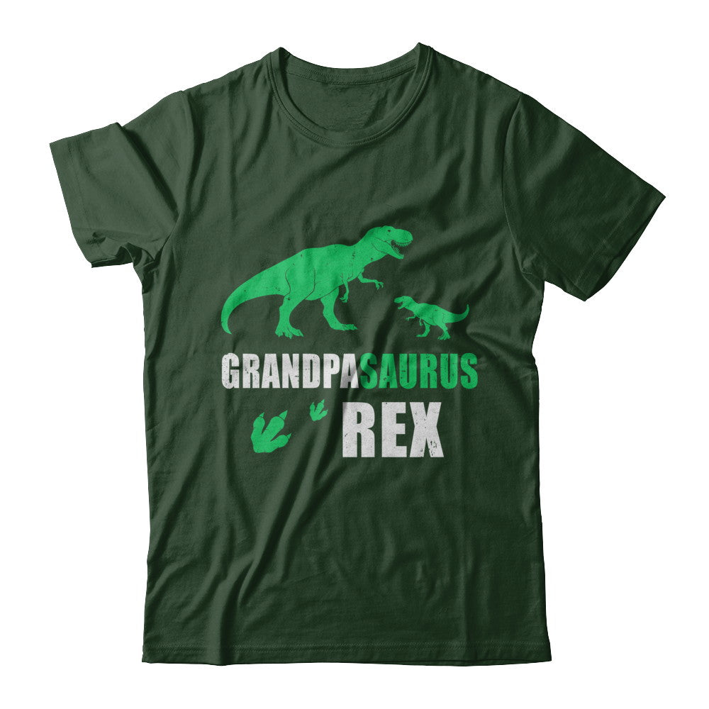 Dinosaur T-Rex Grandpasaurus Grandpa Saurus Fathers Day T-Shirt & Hoodie | Teecentury.com