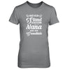 Never Stand Between A Nana And Her Grandkids Mothers Day T-Shirt & Tank Top | Teecentury.com